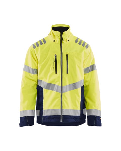 BLAKLAEDER - High Vis WinterjackeHigh Vis Gelb/Marineblau XS