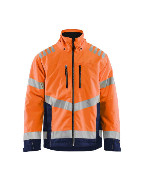BLAKLAEDER - High Vis WinterjackeHigh Vis Orange/Marineblau 4XL
