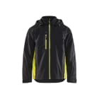 BLAKLAEDER - Shell JackeSchwarz/Gelb M