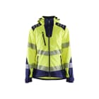 BLAKLAEDER - Damen High Vis Softshell JackeHigh Vis Gelb/Marineblau XS
