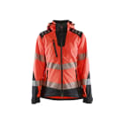 BLAKLAEDER - Damen High Vis Softshell JackeHigh Vis Rot/Schwarz XXXL