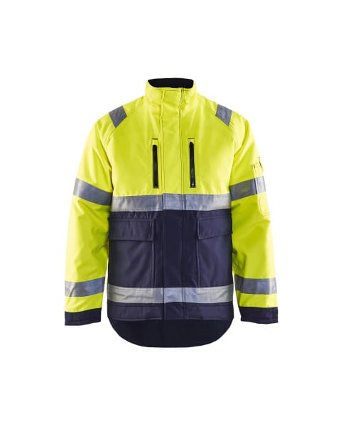BLAKLAEDER - High Vis WinterjackeHigh Vis Gelb/Marineblau L