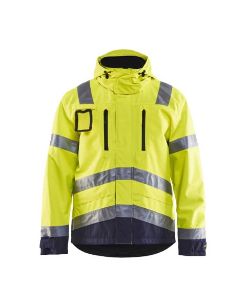 BLAKLAEDER - High Vis FunktionsjackeHigh Vis Gelb/Marineblau L