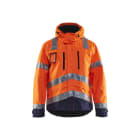 BLAKLAEDER - High Vis FunktionsjackeHigh Vis Orange/Marineblau L