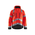 BLAKLAEDER - High Vis FunktionsjackeHigh Vis Rot/Schwarz 5XL