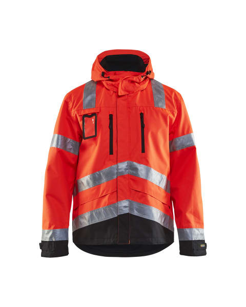 BLAKLAEDER - High Vis FunktionsjackeHigh Vis Rot/Schwarz XL