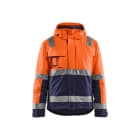 BLAKLAEDER - High Vis WinterjackeHigh Vis Orange/Marineblau M