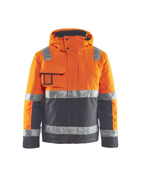 BLAKLAEDER - High Vis WinterjackeHigh Vis Orange/Mittelgrau XXL