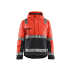 BLAKLAEDER - High Vis WinterjackeHigh Vis Rot/Schwarz XXL