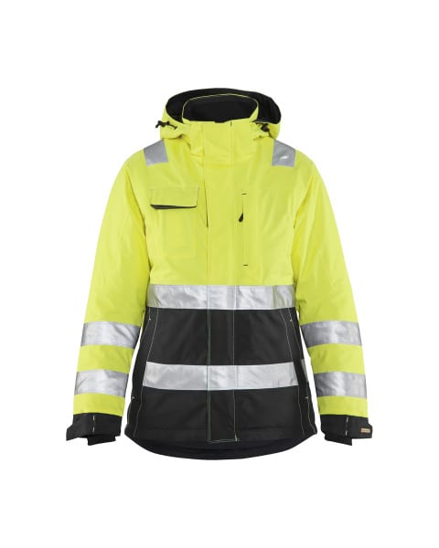 BLAKLAEDER - Damen High Vis WinterjackeHigh Vis Gelb/Schwarz L
