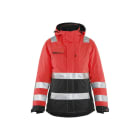 BLAKLAEDER - Damen High Vis WinterjackeHigh Vis Rot/Schwarz XXL