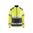 BLAKLAEDER - High Vis Softshell JackeHigh Vis Gelb/Schwarz M