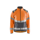 BLAKLAEDER - High Vis Softshell JackeHigh Vis Orange/Mittelgrau L