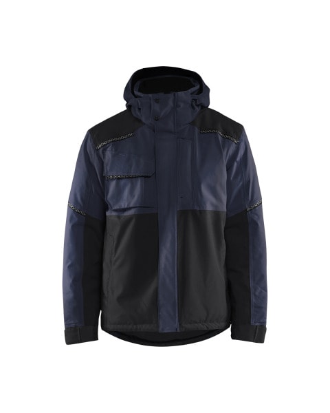 BLAKLAEDER - WinterjackeDunkel Marineblau/Schwarz 4XL