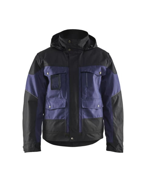 BLAKLAEDER - WinterjackeMarineblau/Schwarz XL