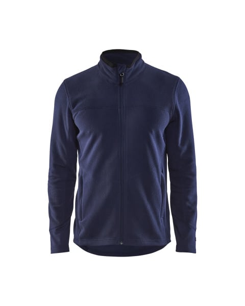 BLAKLAEDER - Microfleece JackeMarineblau S