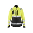 BLAKLAEDER - Damen High Vis Softshell JackeHigh Vis Gelb/Schwarz XS