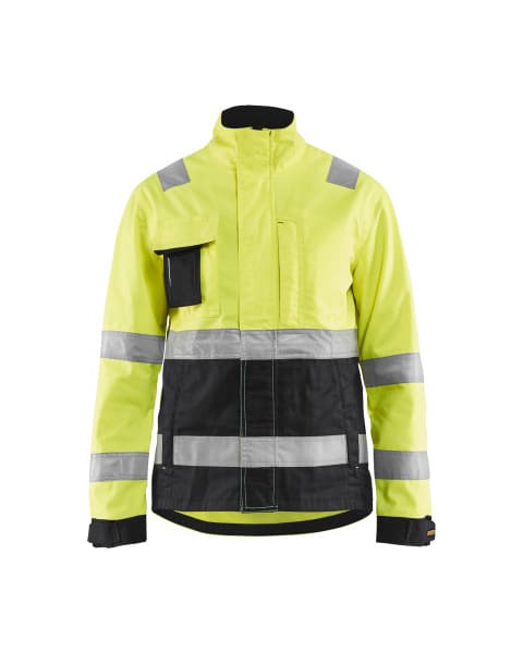 BLAKLAEDER - Damen High Vis JackeHigh Vis Gelb/Schwarz XXL