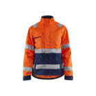 BLAKLAEDER - Damen High Vis JackeHigh Vis Orange/Marineblau XL
