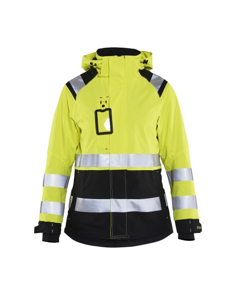 BLAKLAEDER - Damen High Vis Shell JackeHigh Vis Gelb/Schwarz XS