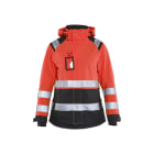 BLAKLAEDER - Damen High Vis Shell JackeHigh Vis Rot/Schwarz M