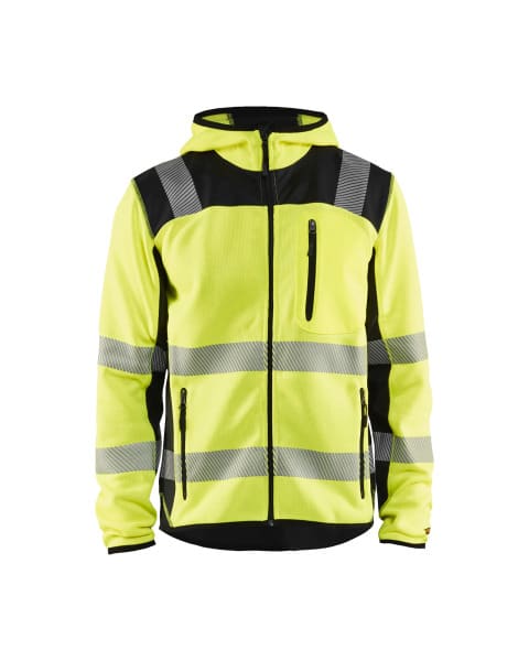 BLAKLAEDER - High Vis StrickjackeHigh Vis Gelb/Schwarz XXXL