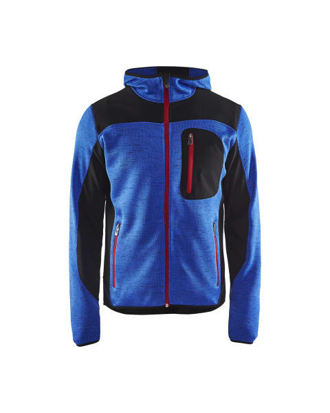 BLAKLAEDER - StrickjackeKornblau/Schwarz S