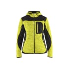 BLAKLAEDER - Damen StrickjackeHigh Vis Gelb/Schwarz XXXL