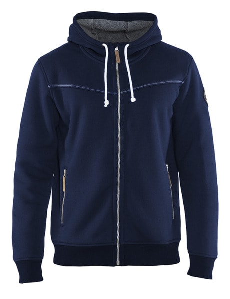 BLAKLAEDER - Kapuzensweater mit Pile-InnenfutterMarineblau XS