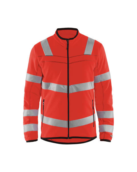 BLAKLAEDER - High Vis Microfleece JackeHigh Vis Rot L