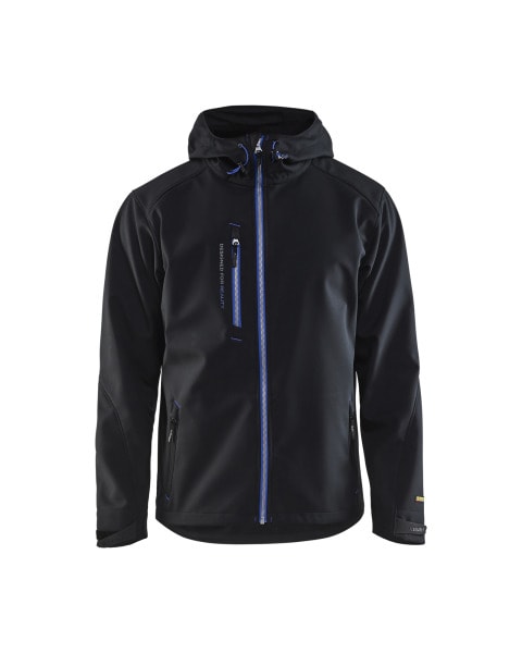 BLAKLAEDER - Softshell JackeSchwarz/Kornblau S