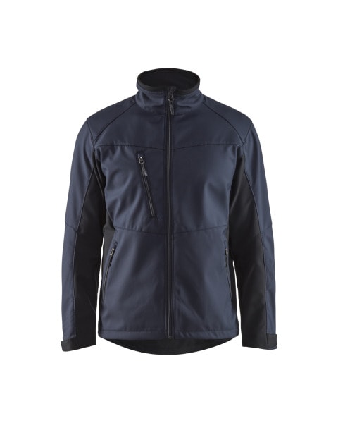BLAKLAEDER - Softshell JackeDunkel Marineblau/Schwarz XL