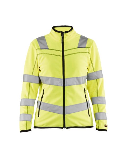BLAKLAEDER - Damen High Vis Microfleece JackeHigh Vis Gelb XXXL