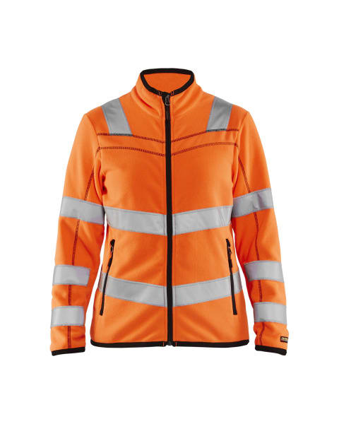 BLAKLAEDER - Damen High Vis Microfleece JackeHigh Vis Orange XL