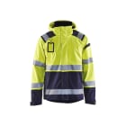 BLAKLAEDER - High Vis Shell JackeHigh Vis Gelb/Marineblau L
