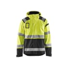 BLAKLAEDER - High Vis Shell JackeHigh Vis Gelb/Schwarz S