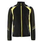 BLAKLAEDER - Microfleece JackeSchwarz/Gelb S