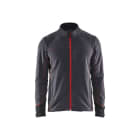 BLAKLAEDER - Microfleece JackeDunkelgrau/Rot L
