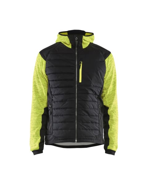 BLAKLAEDER - Hybrid JackeHigh Vis Gelb/Schwarz 4XL