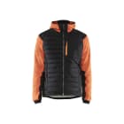 BLAKLAEDER - Hybrid JackeHigh Vis Orange/Schwarz XXXL