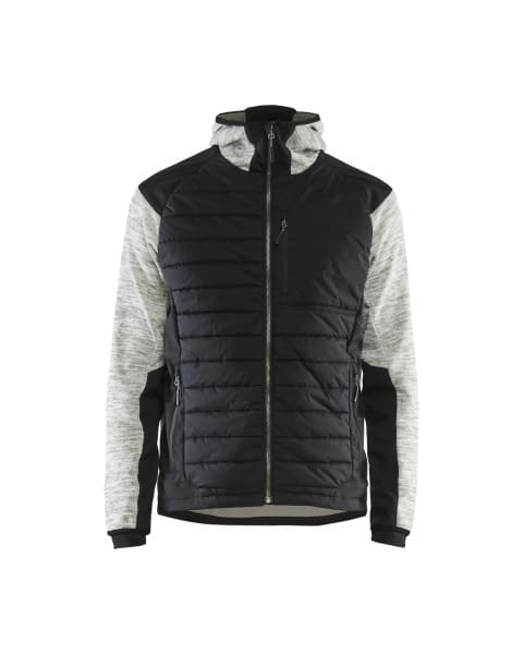 BLAKLAEDER - Hybrid JackeGrau Melange/Schwarz M