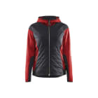 BLAKLAEDER - Damen Hybrid JackeRot/Schwarz XS