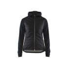 BLAKLAEDER - Damen Hybrid JackeDunkel Marineblau/Schwarz XL