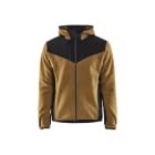 BLAKLAEDER - Strickjacke mit Softshell Honiggold/Schwarz XXS