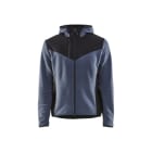 BLAKLAEDER - Strickjacke mit SoftshellTaubenblau/Dunkel Marineblau XS
