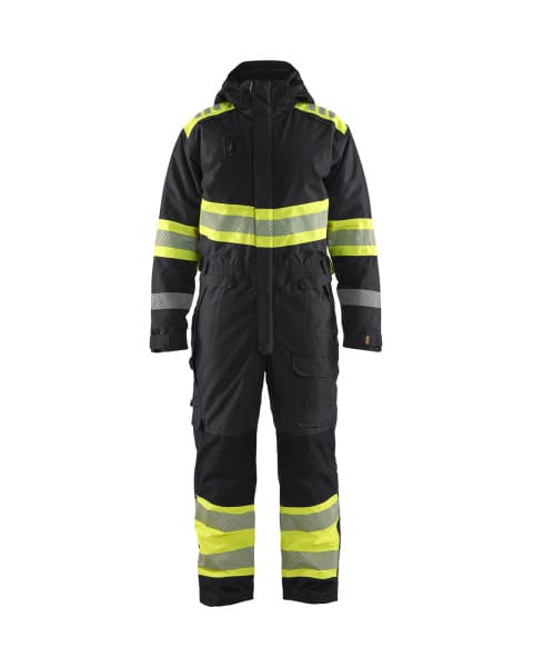 BLAKLAEDER - High Vis WinteroverallSchwarz/Gelb XXS