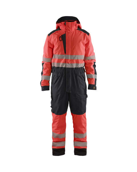 BLAKLAEDER - High Vis WinteroverallHigh Vis Rot/Schwarz LS