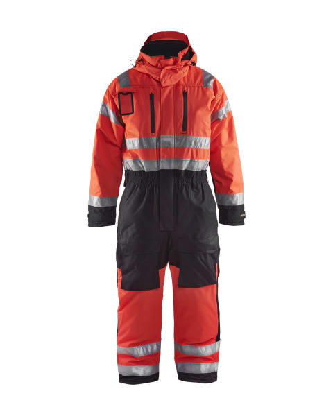 BLAKLAEDER - High Vis WinteroverallHigh Vis Rot/Schwarz D116