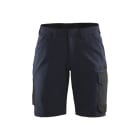 BLAKLAEDER - Damen Service Shorts 4-Wege-Stretch Dunkel Marineblau/Schwarz C42