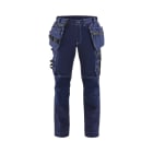 BLAKLAEDER - Damen Handwerker Arbeitshose mit Stretch Marineblau D21